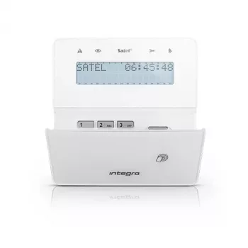 SATEL klaviatūra INT-KWRL2-W belaidė (balta)