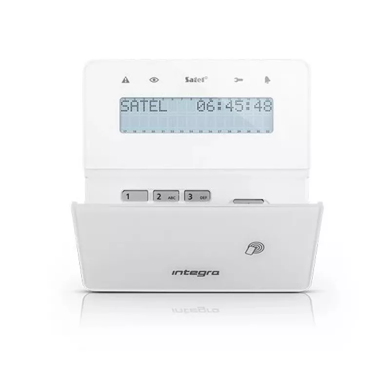 SATEL klaviatūra INT-KWRL2-W belaidė (balta)