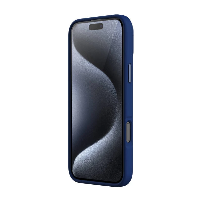 Nillkin LensWing Magnetic iPhone 16 Pro Dėklas (mėlynas)
