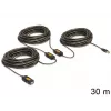 USB kabelis DeLOCK 30 m USB 2.0 USB A juodas