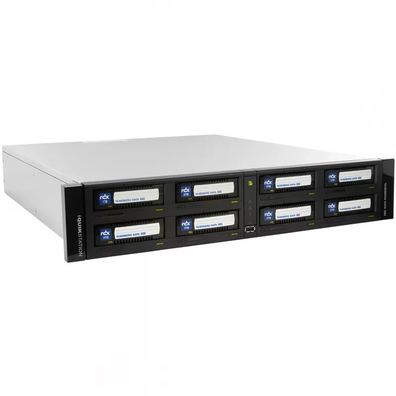 Tandberg RDX QuikStation 8 RM 8 lizdų 2x 10Gb Ethernet 2U