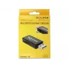 Kortelių skaitytuvas DeLOCK 91731 USB 2.0 juodas