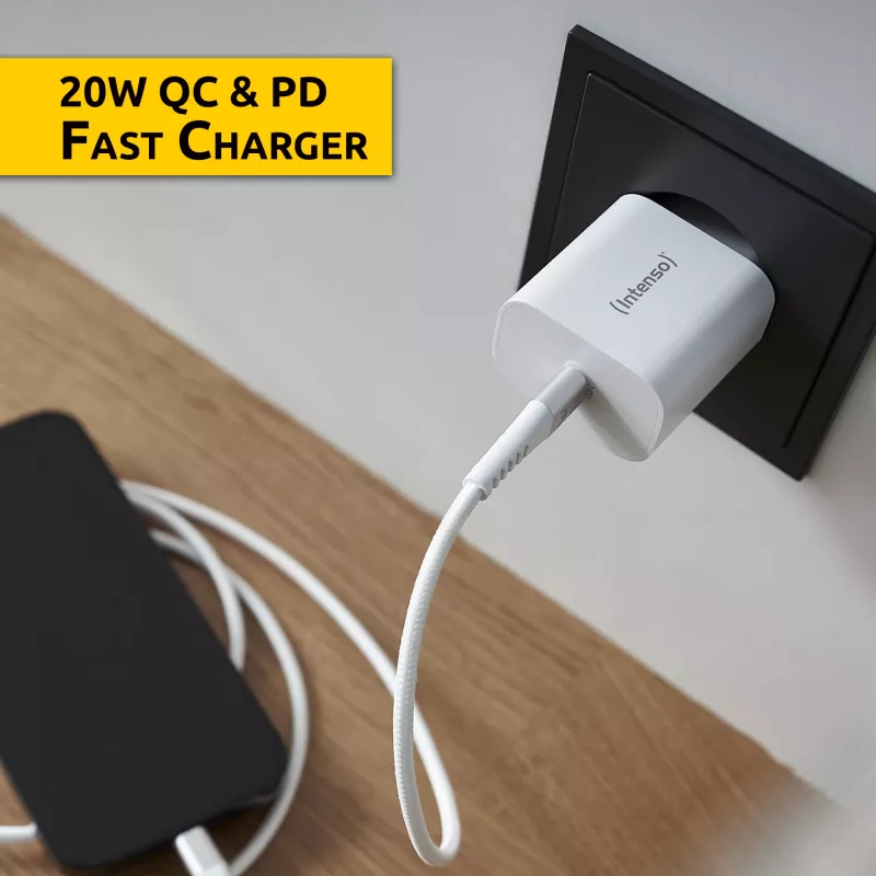 Intenso POWER ADAPTER USB-C 7802012 - 20 W kroviklis patalpoms