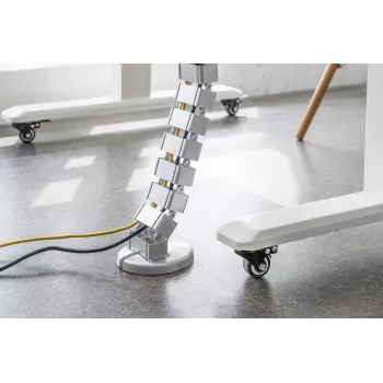 Kabelių dėklas DIGITUS ASSMANN Electronic DA-90506, lankstus, sidabrinis