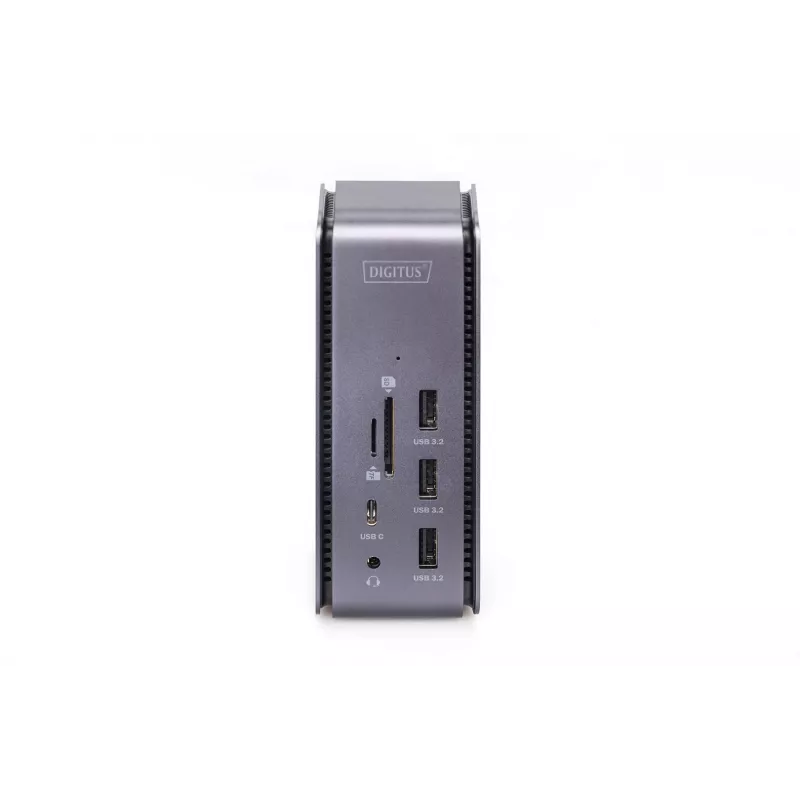 USB4 Dockinė stotelė Digitus DA-70897 8K USB Type-C 100W Power Delivery