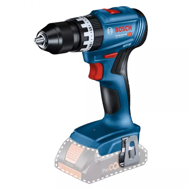 Bosch GSB 18V-45 akumuliatorinis suktuvas-gręžtuvas, 06019K330A
