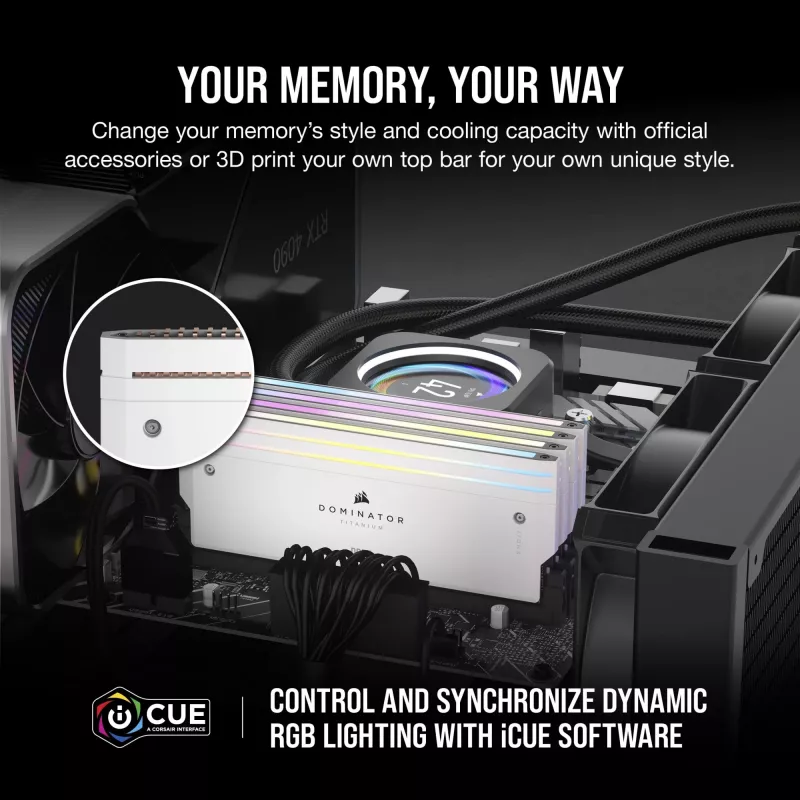 Corsair CMP32GX5M2X6600C32W atminties modulis