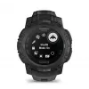 Išmanusis laikrodis GARMIN Instinct 3 45mm Solar Tactical Edition Black — 45 mm, saulės įkrovimas, GPS, širdies ritmo monitorius