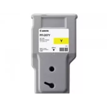 Canon PFI-207Y rašalinė kasetė geltona 330 ml originali