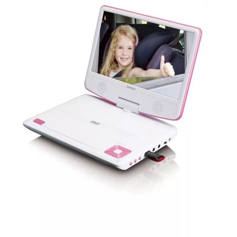 Nešiojamas DVD grotuvas Lenco DVP-910