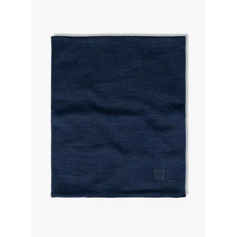 Buff merino vilnos kaklo ir veido šildytuvas 113018.779.10.00 — sunkus, besiūlis, unisex, mėlynas