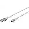 Goobay 74530 USB laidas baltas