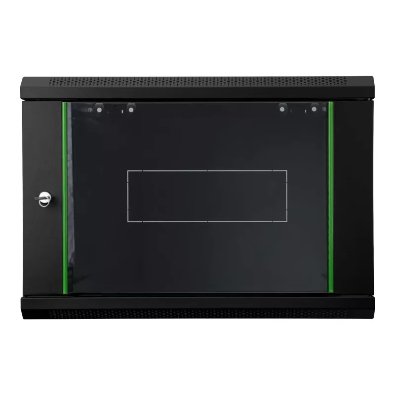DIGITUS Dynamic Basic DN-19 16-U-EC-SW 12U 19 inch juodas montuojamas tinklo spintelė