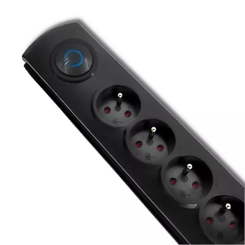 Apsauginis filtras Qoltec 50269 5 lizdų 230 V juodas