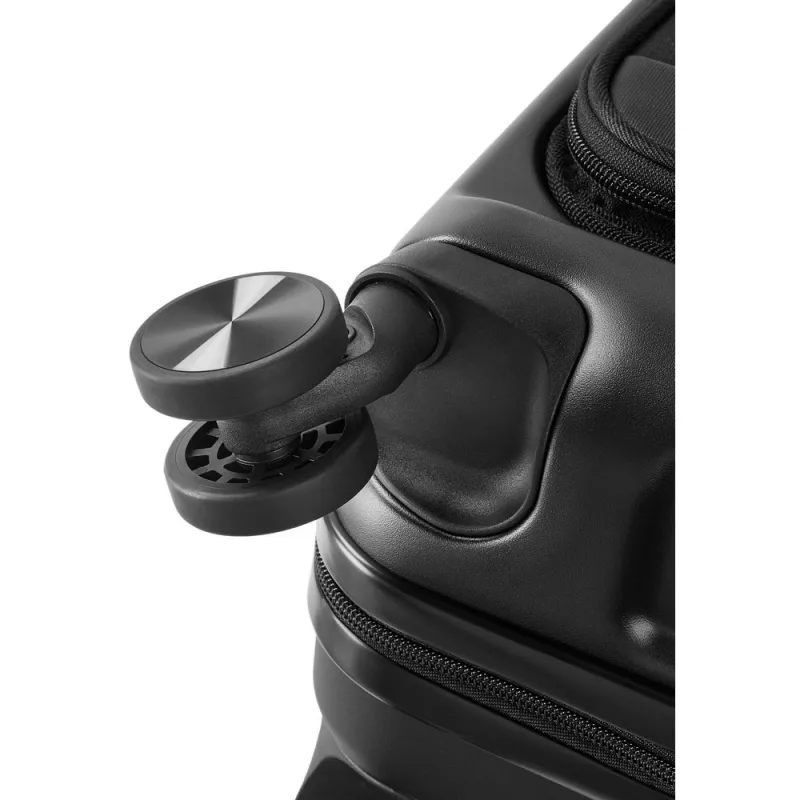 Kabininis lagaminas Rivacase Clark ECO 8181, juodas