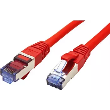 Value 21.99.1924 Tinklo kabelis Raudonas 0,3 m Cat6a S/FTP (S-STP)