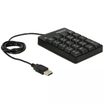 Skaitmeninis klaviatūros blokas DeLOCK 12481 Universal USB juodas