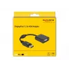 Adapteris DisplayPort 1.2 (vyriškas) į VGA (moteriška) DeLOCK 61006