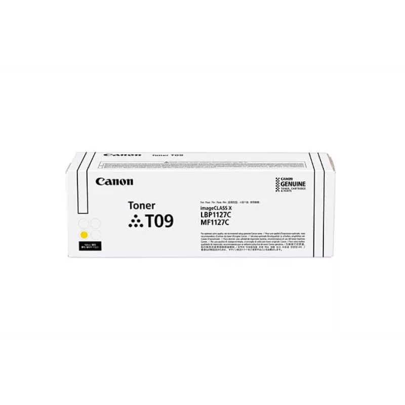 Canon TONER T09 Y geltonas originalus kasetės toneris 1 vnt.