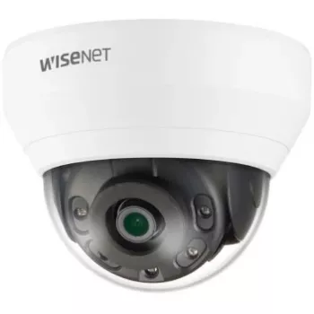 Kupolinė tinklo kamera fiksuotu objektyvu 2,8 mm diena/naktis 2560x1440 H.265 IK10 IP66 infraraudonasis švietimas HANWHA WISENET