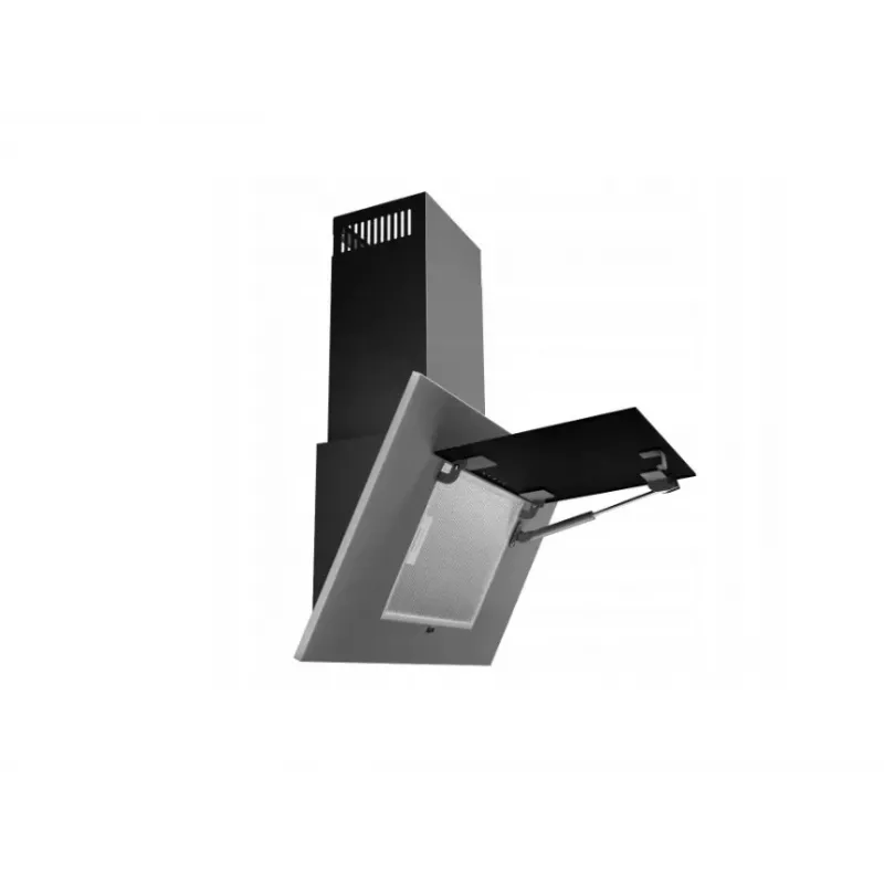 AKPO WK-4 Black 2.0 60 GRAY/BLACK GLASS T300 Linear LED gartraukis su valdikliu