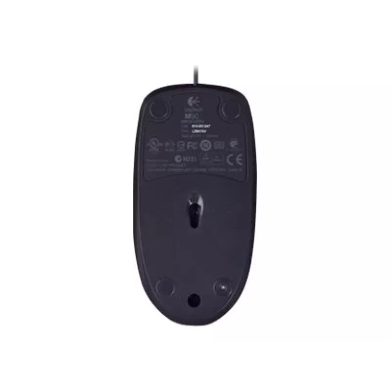Logitech M90 laidinė optinė biuro pelė — 1000 DPI, ambidekstrinė, USB Type-A, juoda