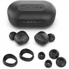 JLab JBuds Air belaidės ausinės į ausis Bluetooth USB Type-A juodos (IEUEBJBUDSAIRRBLK82)