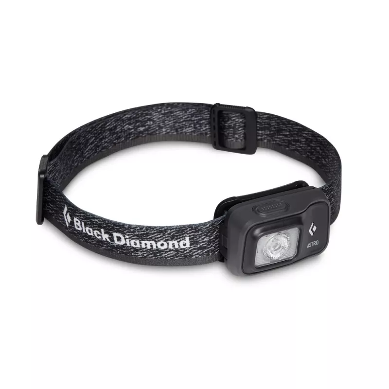 Žibintuvėlis ant galvos Black Diamond Astro 300 Black, Blue Headband