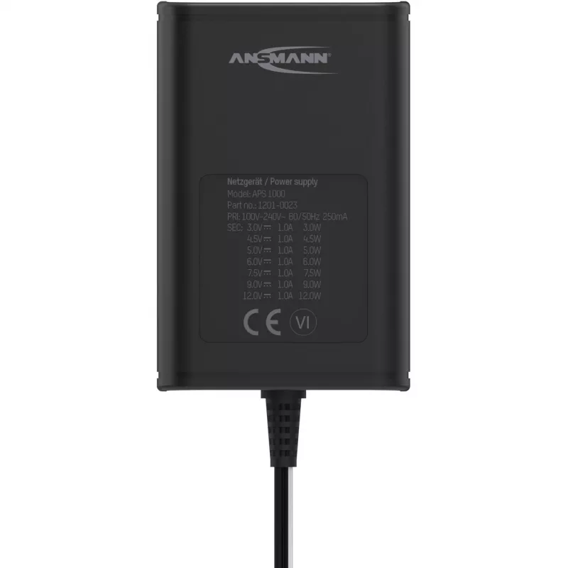 Maitinimo adapteris/inverteris Ansmann 1201-0023, 12W, 100-240V