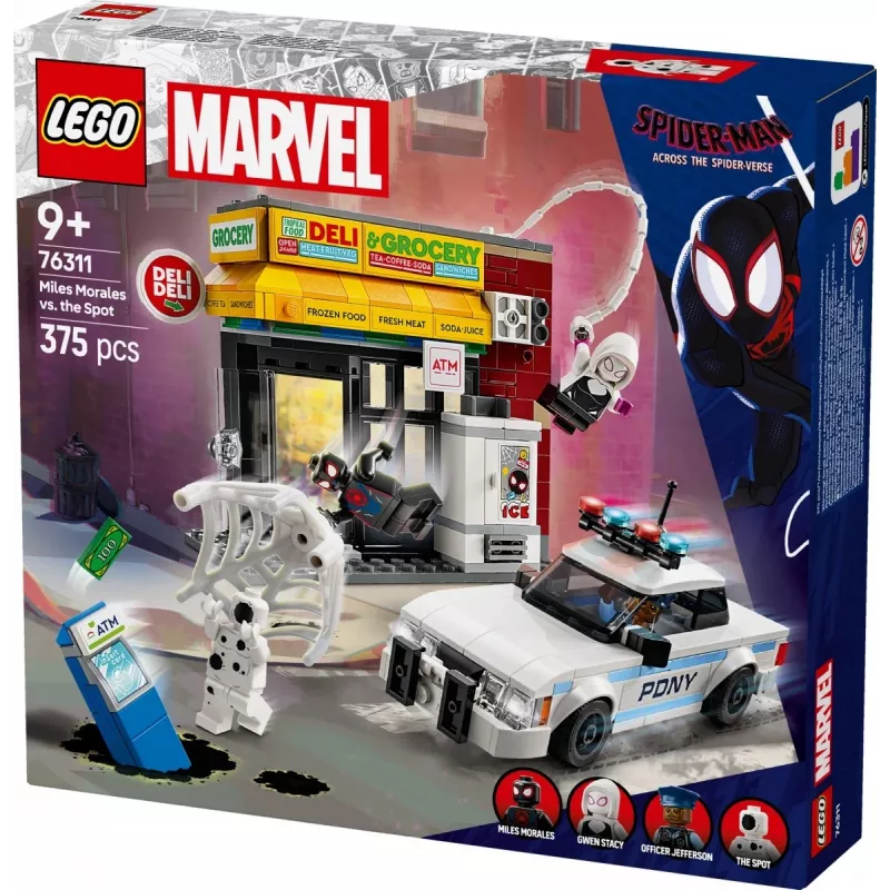 LEGO MARVEL 76311 Miles Morales prieš The Spot