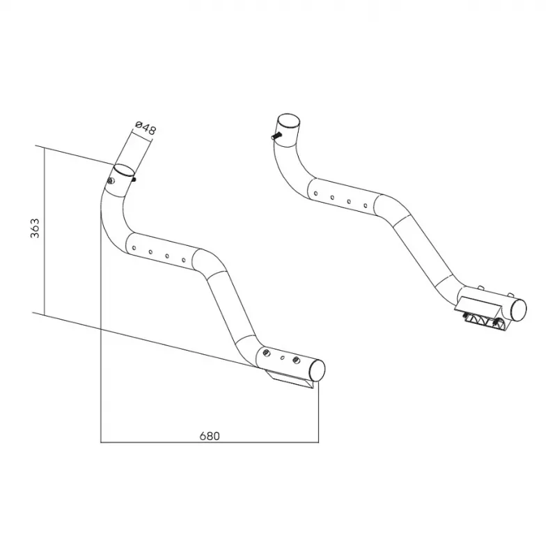 Oplite GTR S3/S8 Flight Stand Kit – tvirtinimo rinkinys Thrustmaster ir Logitech įrenginiams