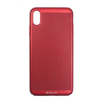 Tellur šilumą išsklaidoantis dėklas iPhone XS Max – Raudonas