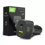 Automobilinis įkroviklis Green Cell CAD33, 42W, USB-C PD + USB-A QC3.0, 12/24V įėjimas, 5–12V išėjimas