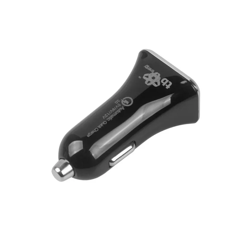 Automobilinis USB įkroviklis USB-A + USB-C su QC, TB ASTBXLU2USBACQC