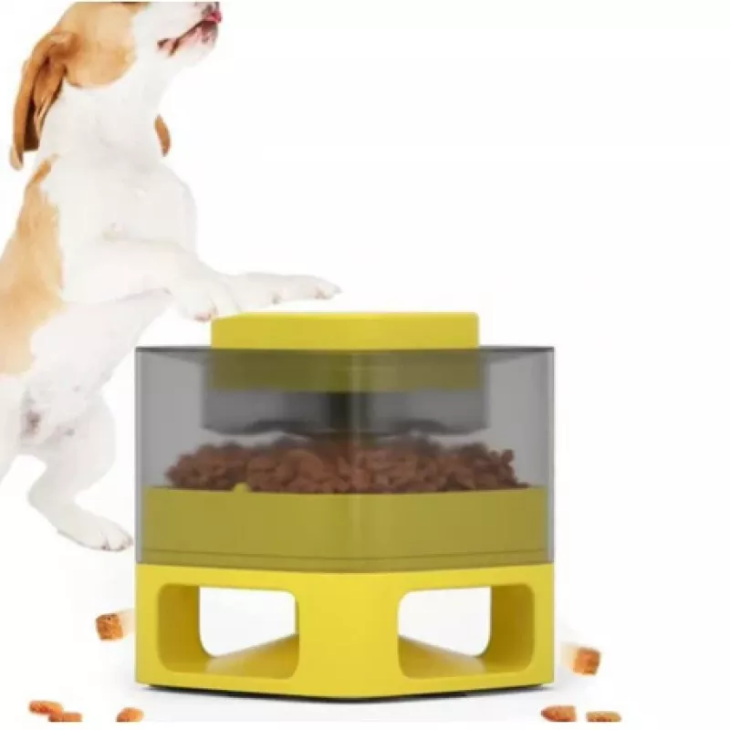Doggy Village MT7130Y automatinis gyvūnų ėdalo dozatorius geltonas