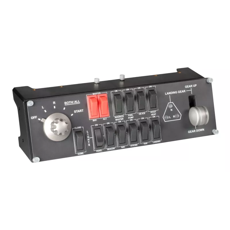 Skydelis jungiklių skrydžio simuliatoriui Logitech G Saitek Pro Flight Switch Panel