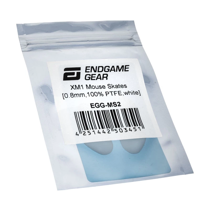 Pelytės kojelių keitimo rinkinys Endgame Gear EGG-MS2 — polietileninės, baltos, skirtos žaidimų pelėms