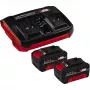 Įkroviklio rinkinys Einhell 2x 4,0 Ah Twincharger AC LED