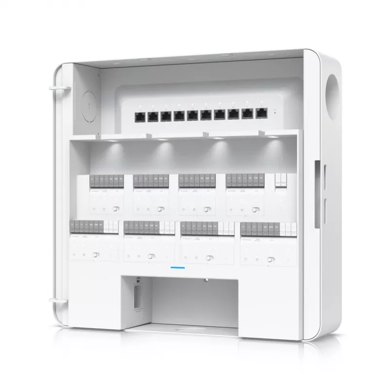 Ubiquiti Enterprise Access Hub durų valdiklis spintoje 8 durys Ethernet
