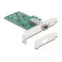 DeLOCK PCI Express x1 kortelė 1x SFP lizdas 100Base-FX RTL