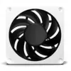 120 mm ventiliatorius Alphacool Apex Stealth Metall Aurora – 2600 RPM, metalinis rėmas