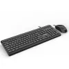 Inca IMK-377 klaviatūra ir pelė Office USB turkiška juoda
