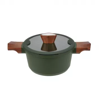 Puošnusis puodas RESTO 93701 – 20 cm skersmuo, 2,6 L talpa, skirtas viryklei