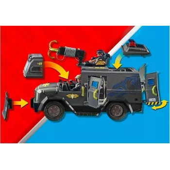Žaidimų rinkinys Action/Adventure Playset Playmobil City Action 71144 Įvairiaspalvis 5-10 metų