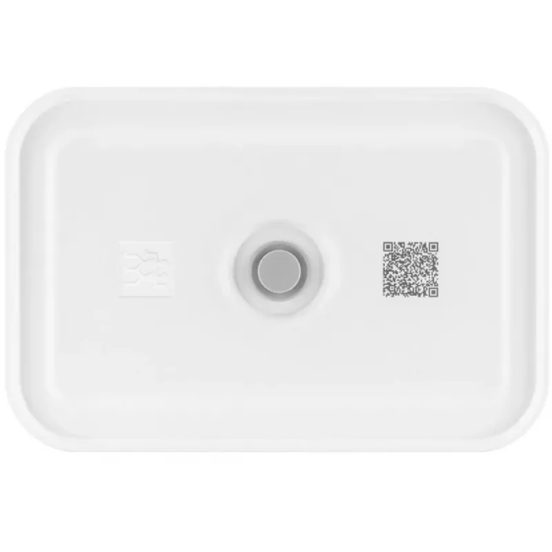 Pietų dėžutė ZWILLING FRESH & SAVE 1 L, plastikinė su silikoniniu sandarikliu, pilka/balta