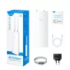 Cudy LT500 belaidis maršrutizatorius Fast Ethernet Dual-band (2.4 GHz / 5 GHz) 4G Baltas