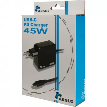 Įkroviklis Inter-Tech PD-2045 Universal Juodas AC Vidaus 20V USB-C