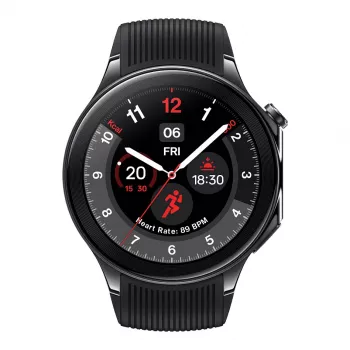 OnePlus Watch 2 46 mm išmanusis laikrodis su fluoroelastomeriniu dirželiu