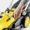 Akumuliatorinis vejapjovė Karcher LMO 3-18, 18 V, pjovimo plotis 340 mm, iki 350 m², aukštis 25–60 mm