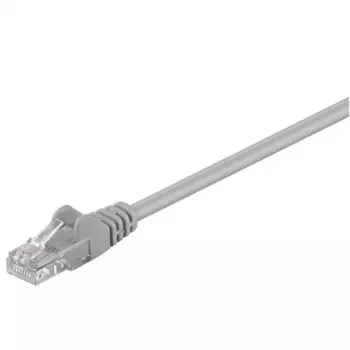 Wentronic Goobay CAT 5e jungiamasis laidas, U/UTP, pilkas, 0,25 m - CCA vario mišinys (68611)